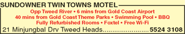 Sundowner Twin Towns Motel - Accommodation Brisbane 6