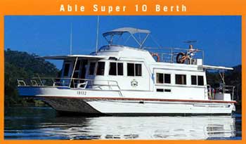 Able Hawkesbury River Houseboats - Accommodation Brisbane 3