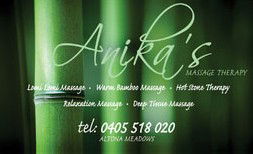 Anikas Massage Therapy - Accommodation Brisbane 0