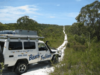 Beach trekkers North Stradbroke Island - Accommodation Brisbane