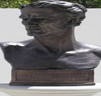 Adam Lindsay Gordon Bronze Bust - Accommodation Brisbane