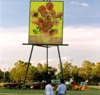 Van Gogh Sunflower Painting - Accommodation Brisbane