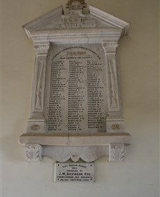 Warwick Railway Memorial Honour Board - Accommodation Brisbane 0