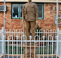 Soldier Statue Memorial Chinchilla - Accommodation Brisbane
