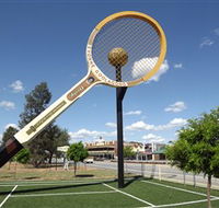 Barellans Big Tennis Racquet - Accommodation Brisbane