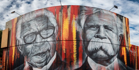 Shepparton Aboriginal Street Art Project Murals - Accommodation Brisbane 1