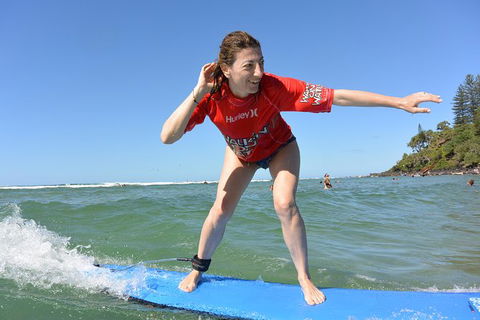 Learn To Surf Group Lesson - Walkin On Water - Coolangatta,Gold Coast,AUSTRALIA - Accommodation Brisbane 1