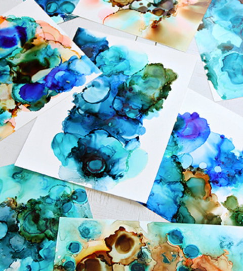 Alcohol Ink Art Class - Accommodation Brisbane 0
