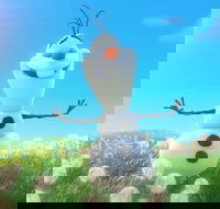 Meet Olaf from Frozen - Accommodation Brisbane