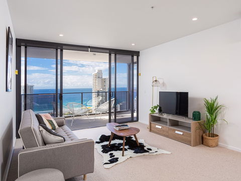 Premium Ocean View Apartment By Serain Residences - Accommodation Brisbane 5