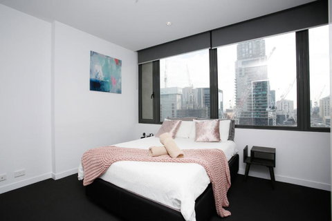 Immaculate 2BR With 2 Bathroom Private Unit In CBD - Accommodation Brisbane 2