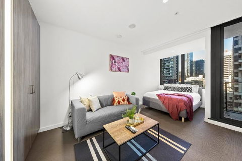 A Stylish & Comfy CBD Studio Near Southern Cross - Accommodation Brisbane 3