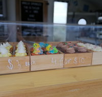 Vanilla Sprinkles Cupcakes  Coffee - Accommodation Brisbane