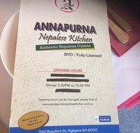 Annapurna Nepalese Kitchen - Accommodation Brisbane