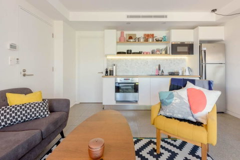 Scandi Beach Apartment - Accommodation Brisbane 5