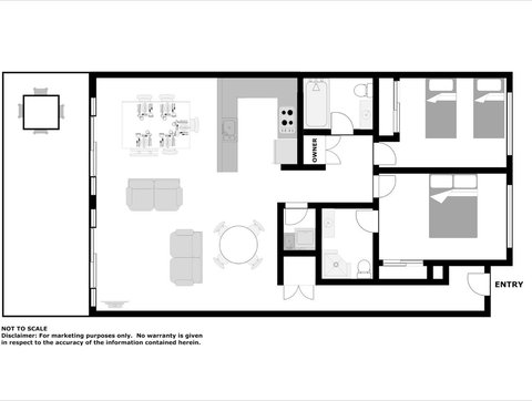 Seaspray Villa 5 - Accommodation Brisbane 6