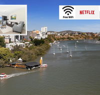Executive Lux 3 Bedroom - Brisbane CBD - Views - Pool - Wifi - Free parking - Accommodation Brisbane