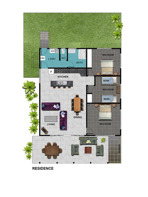 King Reef Beach House - Accommodation Brisbane 3
