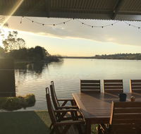 Shack built over the Murray River - Accommodation Brisbane