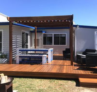 Shellharbour Beach Cottage - walk onto Patrolled beach with flags in summer - Accommodation Brisbane
