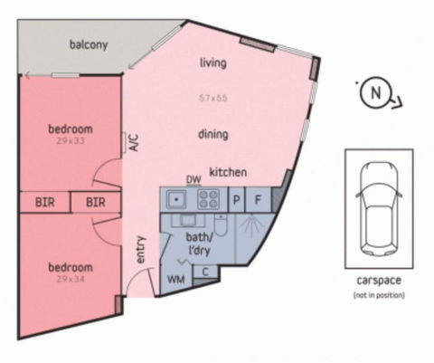 2Bedroom Apartment With Views In Docklands Next To CBD & Marvel Stadium - Accommodation Brisbane 15