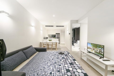 COZY 2BR Suites, FEDERATION SQUARE + FREE Parking - Accommodation Brisbane 5