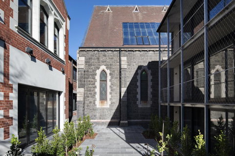 Converted Blue Stone Church - Accommodation Brisbane 4