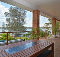 The House on the Lake  Fishing Point Lake Macquarie - honestly put the line in and catch fish - Accommodation Brisbane