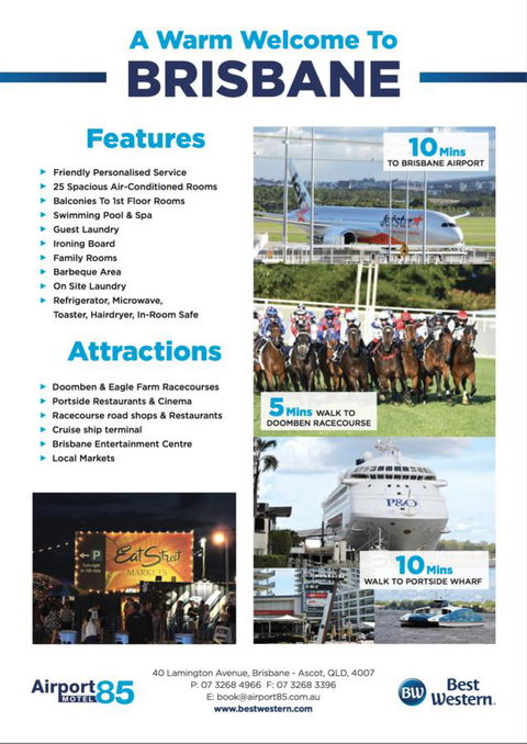 Best Western Airport 85 Motel - Accommodation Brisbane 21