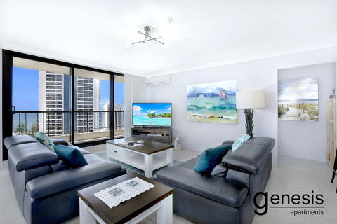 Genesis Apartments By Gold Coast Premium - Accommodation Brisbane 1