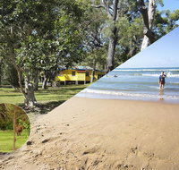 Yellow Cottage - bush and beach - Accommodation Brisbane