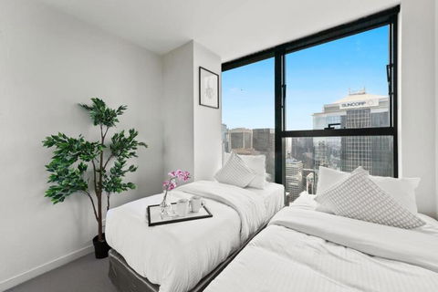 A 2BR Apt On Collins With City Views FREE Parking - Accommodation Brisbane 3