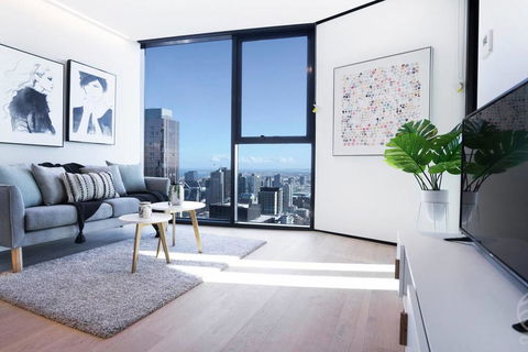 08, 1Bd 1Bth SkyCastle, Lvl 55 StunningView, FreeTram - Accommodation Brisbane 0