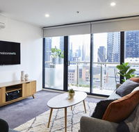 2 Bdrm 2 Bthrm Apt With Parking in Central CBD - Accommodation Brisbane