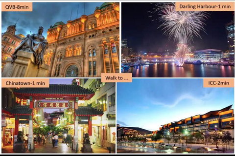 CBD 3BR Apt & Darling Harbour&Chinatown-2 Mins Walk - Accommodation Brisbane 2