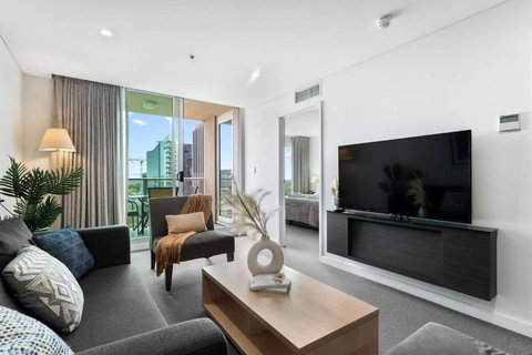 CBD Modern 2BR Free Parking - Accommodation Brisbane 1