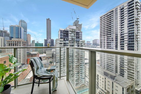 A Stylish 2BR CBD Apt With Beautiful City Views - Accommodation Brisbane 2