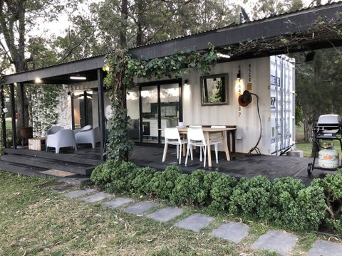 Absolute Riverfront Shipping Container Cabin - Accommodation Brisbane 0