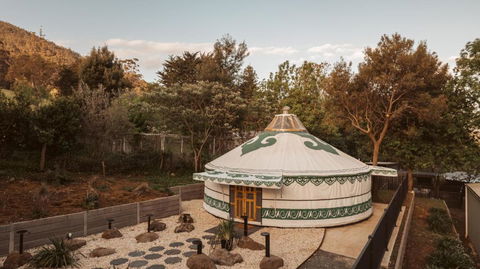 Mongolian Crafted Yurt With Private Spa And Spectacular Views - Accommodation Brisbane 0