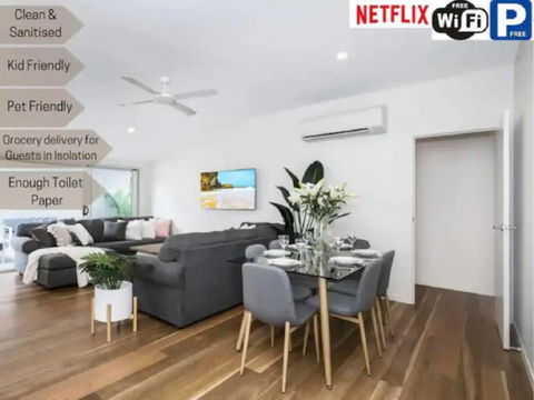 Park Avenue Terrace 1 Just 4km CBD - Accommodation Brisbane 1