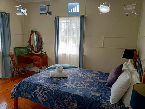 Quiet Private Central Cozy 3bdrm FREE Parking - Accommodation Brisbane 0