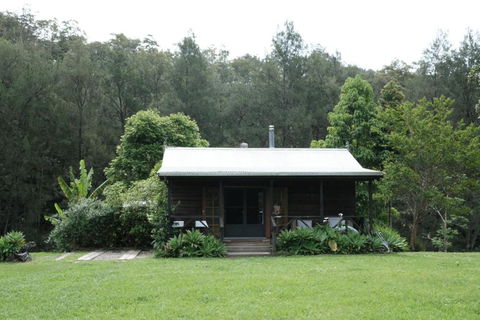Romantic Wooden Nature Cabin Overlooking Forest & Crystal Clear River - Accommodation Brisbane 0