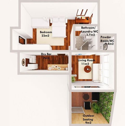 Sandy Bay Escape - Accommodation Brisbane 1
