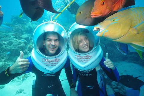 Green Island Day Trip Including Seawalker Helmet Dive COMBO - Accommodation Brisbane 3