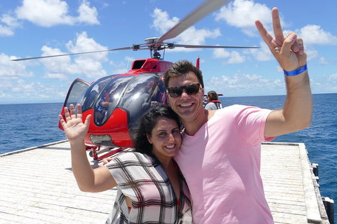 Full Day Reef Cruise Including 10 Minute Heli Scenic Flight: Get High Package - Accommodation Brisbane 0