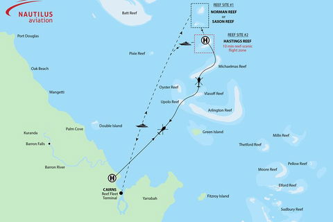 Great Barrier Reef Scenic Helicopter Tour And Cruise From Cairns - Accommodation Brisbane 4