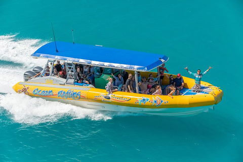 Ocean Rafting Tour To Whitehaven Beach, Hill Inlet Lookout & Top Snorkel Spots - Accommodation Brisbane 2