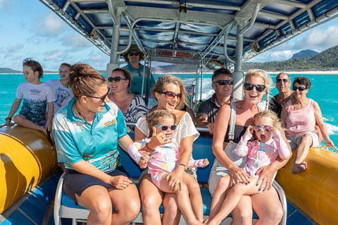 Ocean Rafting Tour To Whitehaven Beach, Hill Inlet Lookout & Top Snorkel Spots - Accommodation Brisbane 3